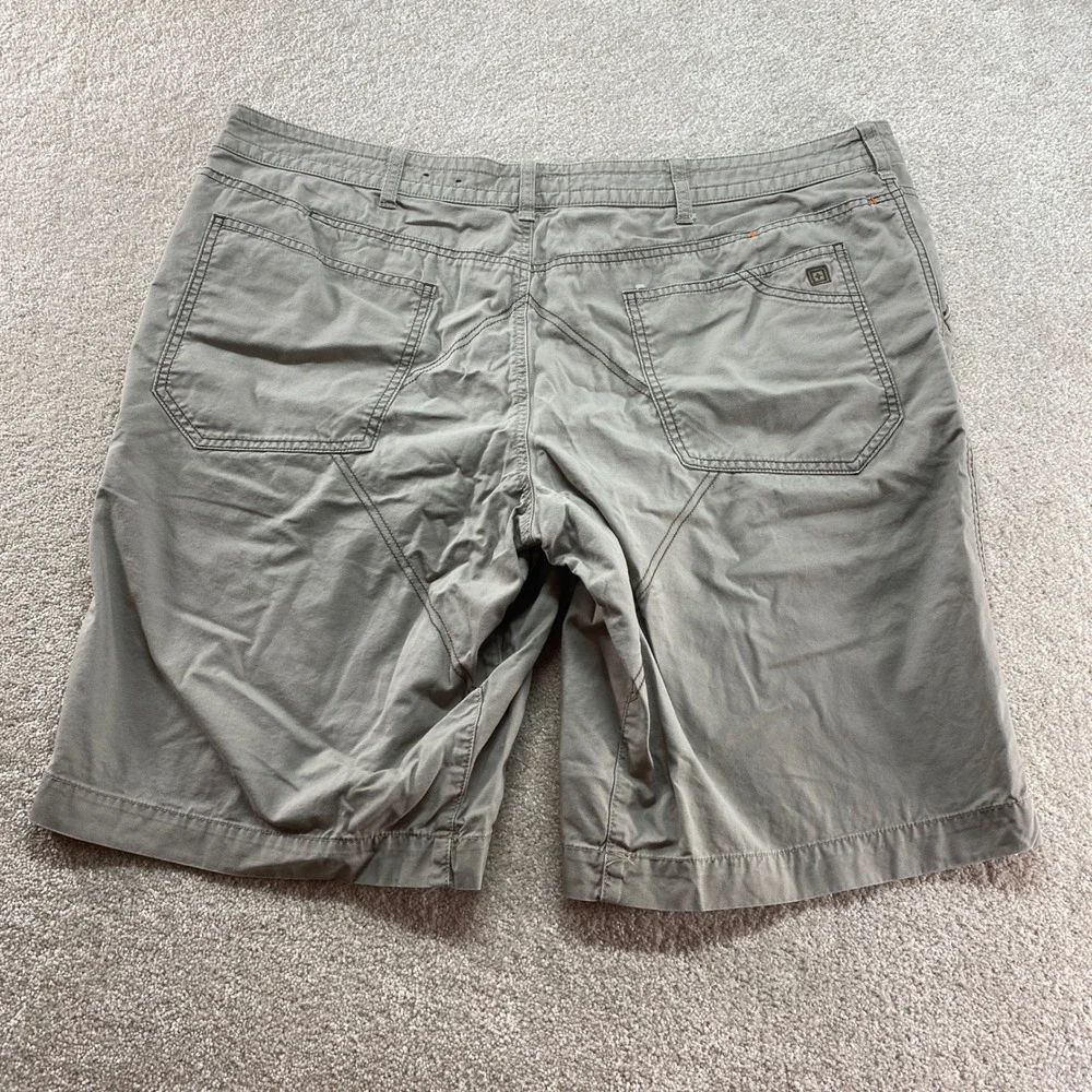 5.11 Tactical Series Shorts Mens‎ 42 Green Cotton Cargo Utility Flat Front